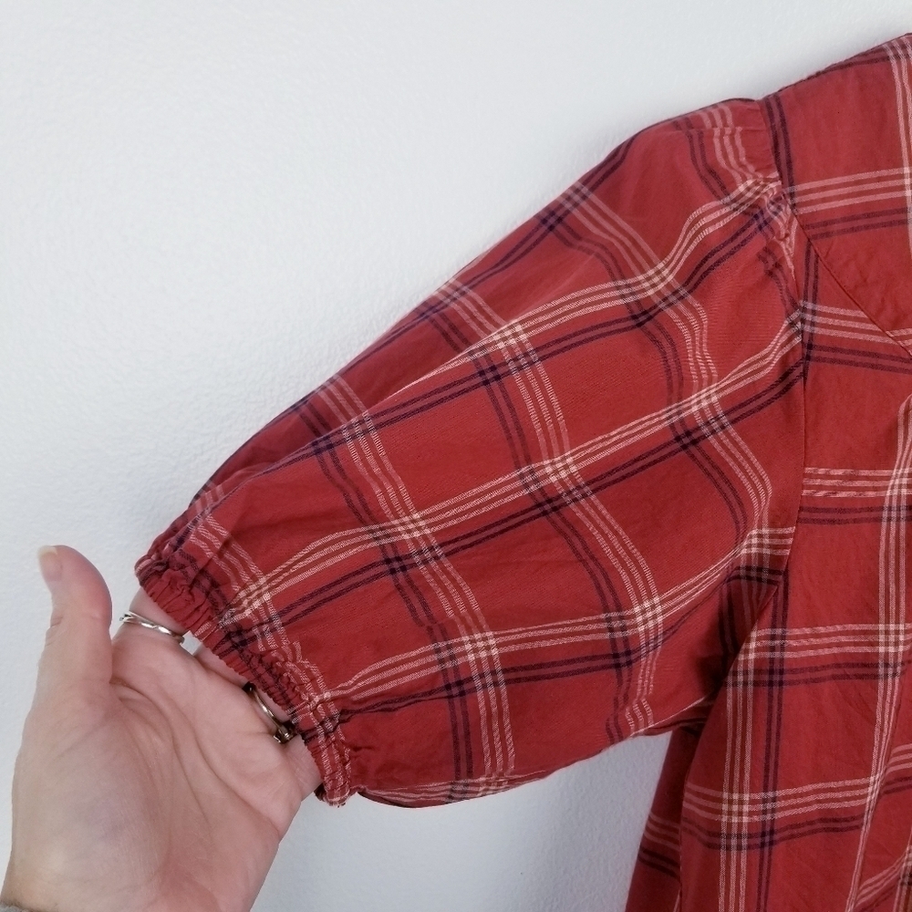 Madewell Prose Shirt in Plaid AK026 - Picture 8 of 9